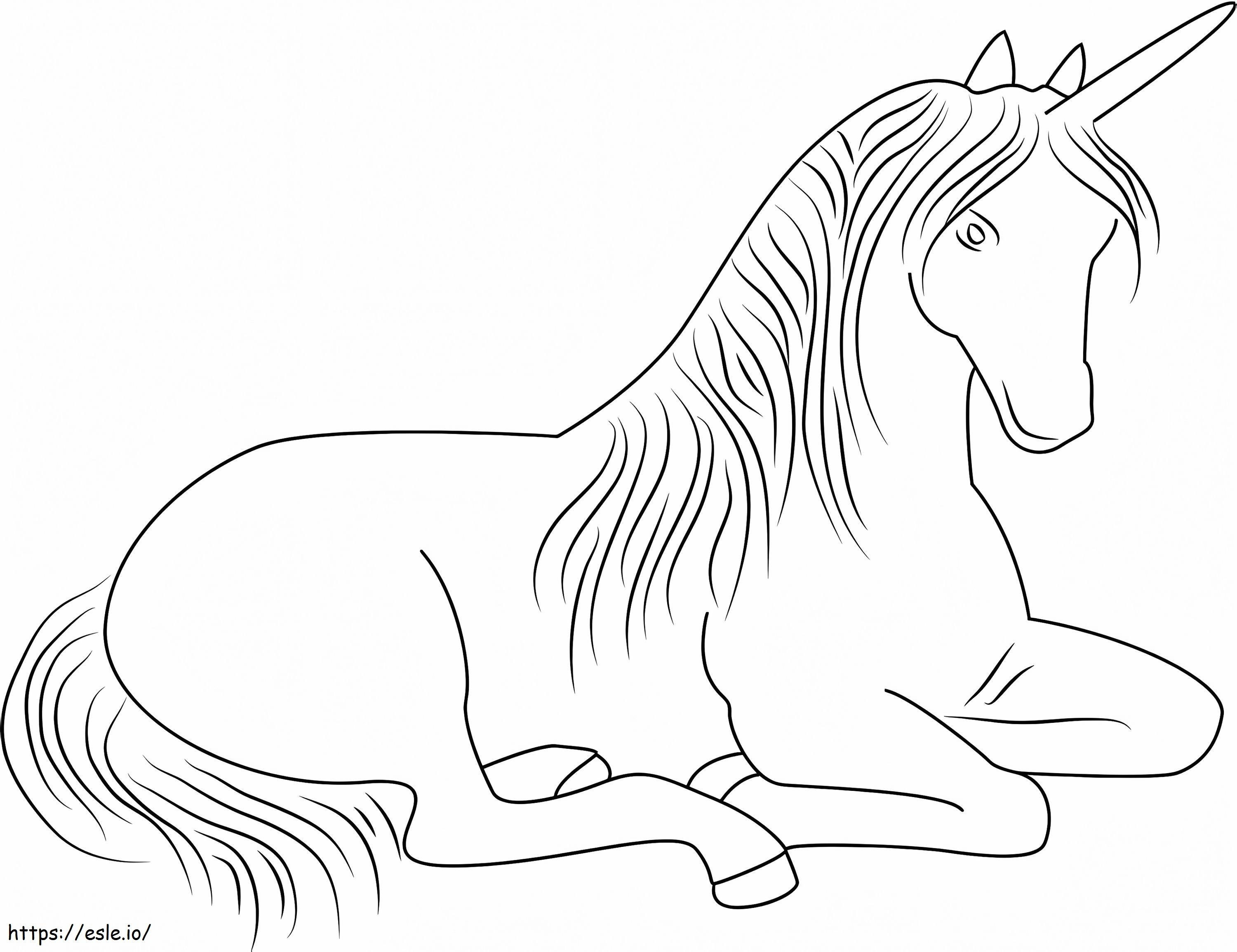 1530149045 Unicorn Sitting coloring page