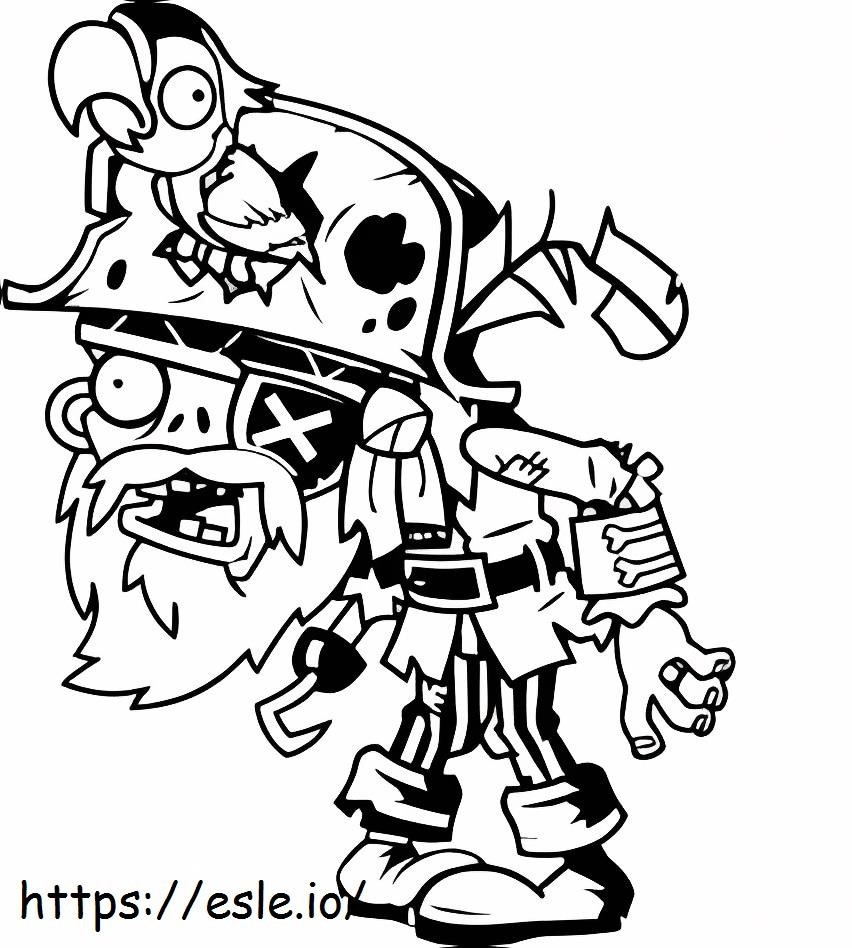 Undead Private coloring page