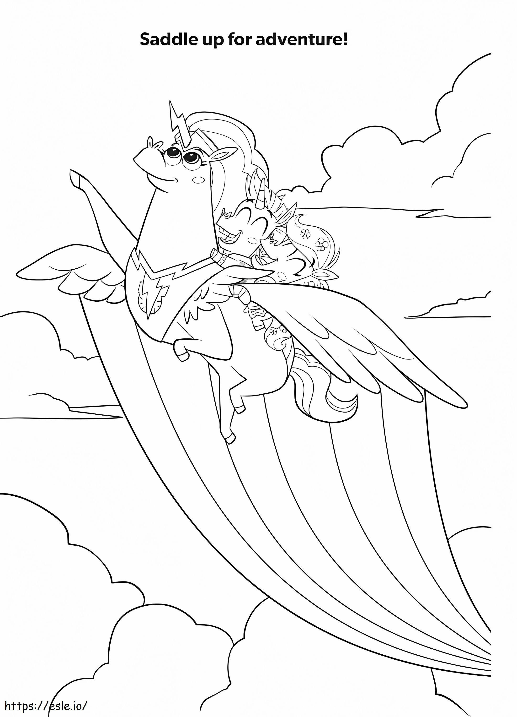 Corn And Peg 8 coloring page