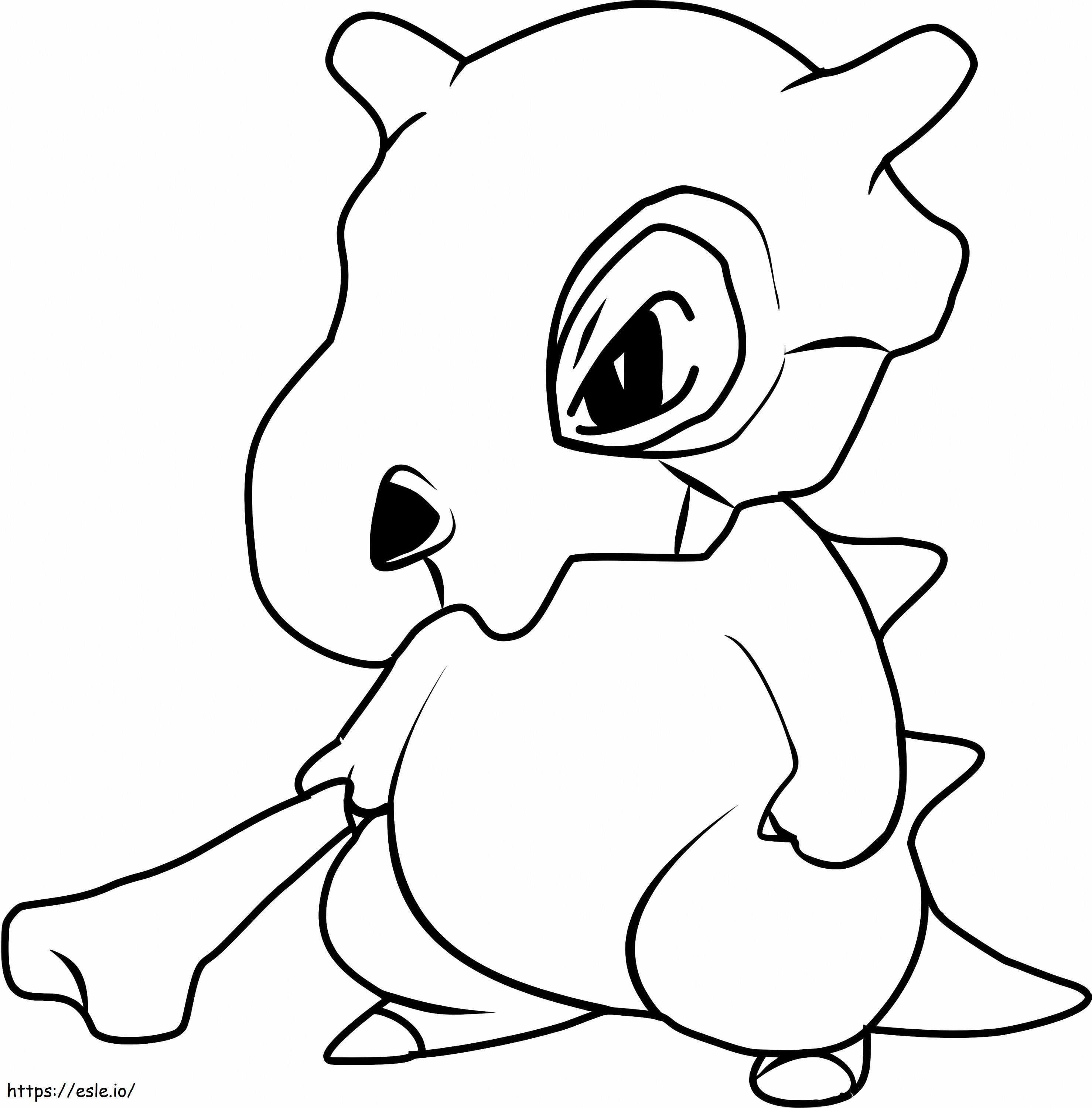 Cubone 2 Coloring Game coloring page
