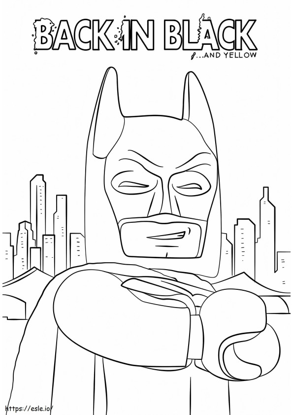 1576468651 Batman From The Lego Batman Movie coloring page