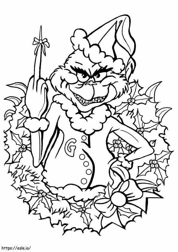 1571887490 Coloring Christmas The Grinch Scaled 2 coloring page