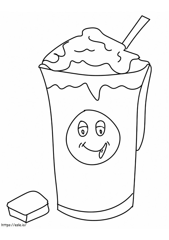 Hot Chocolate For Children coloring page