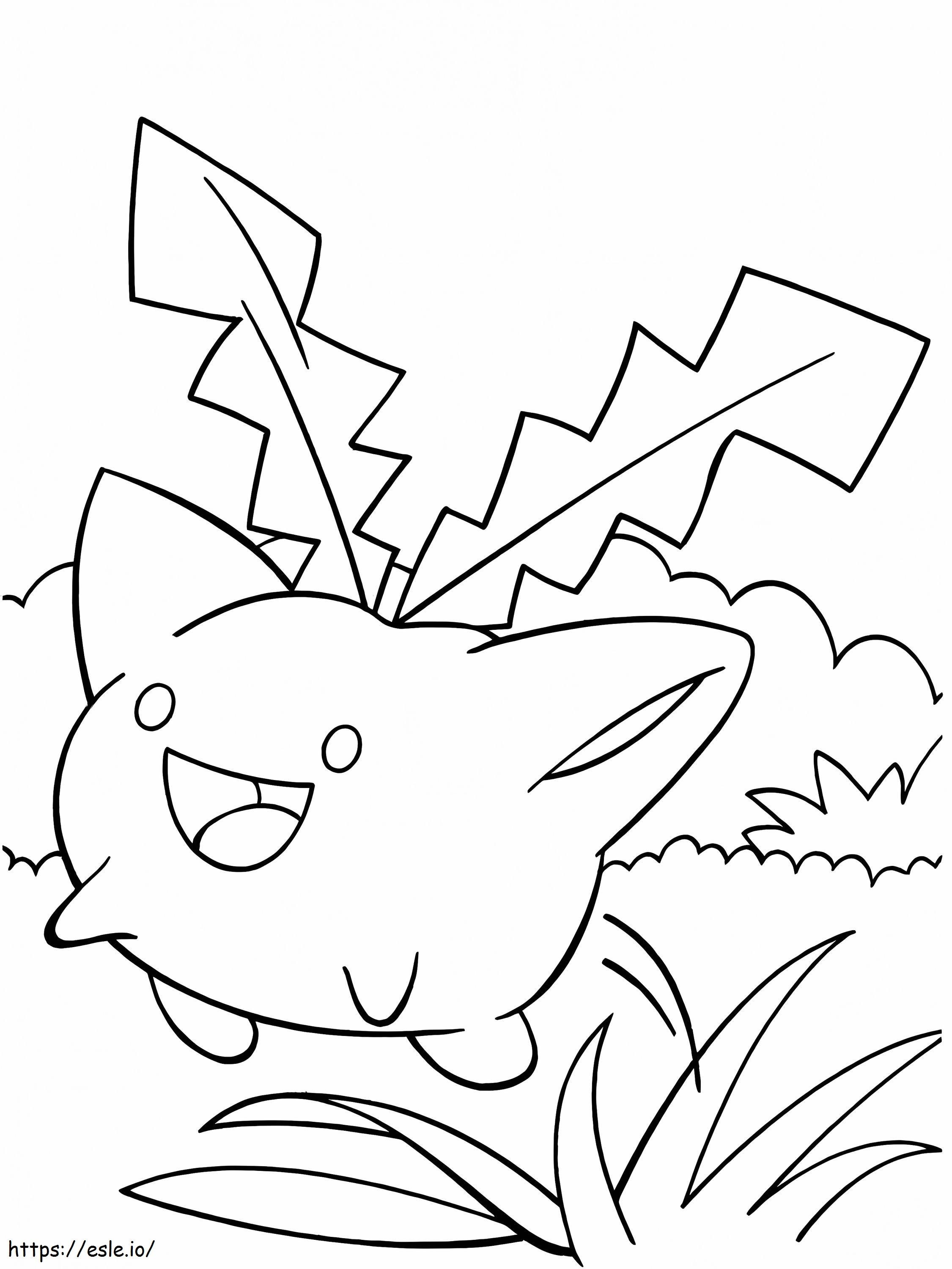 Hoppip Not Pokemon coloring page