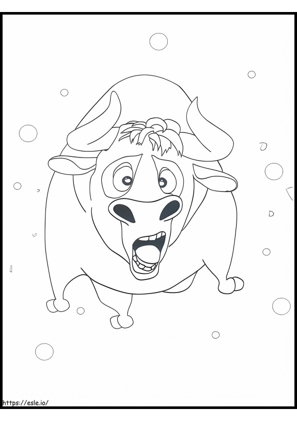Fernando In Panic coloring page