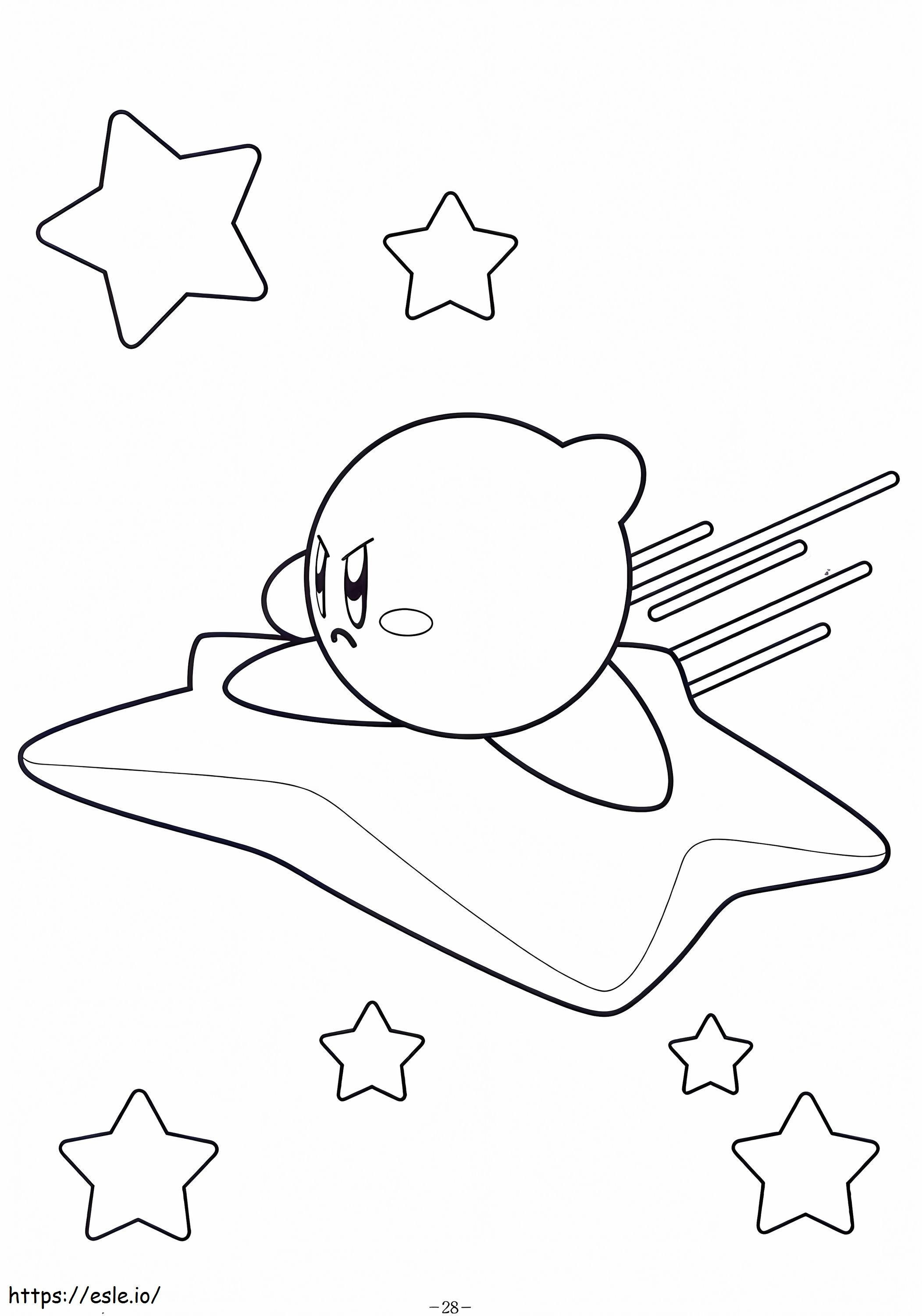 1575687693 Batang Bintang Kirby Gambar Mewarnai