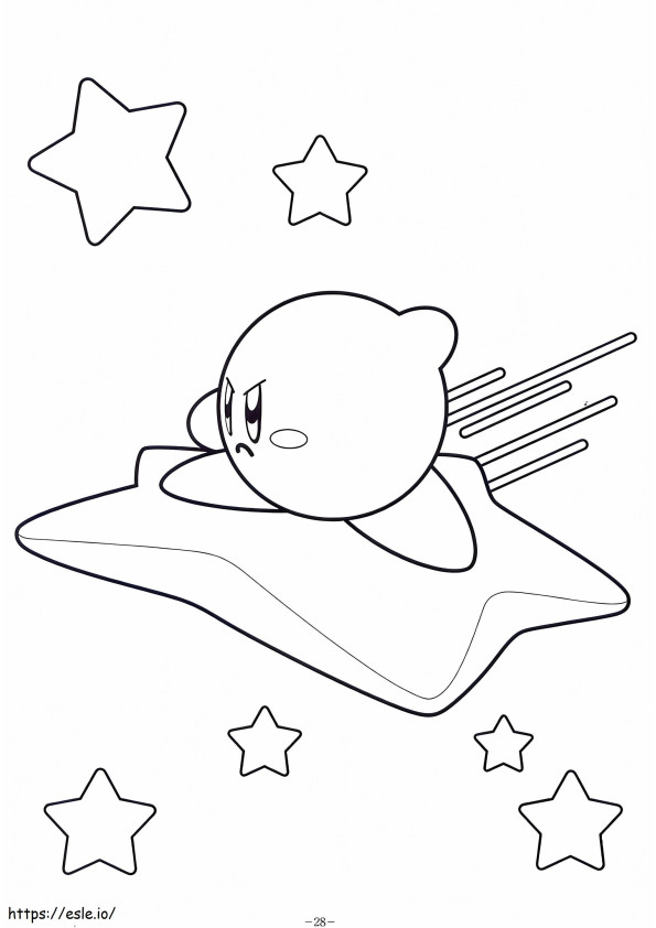 Coloriage 1575687693 Canne Kirby Star à imprimer dessin