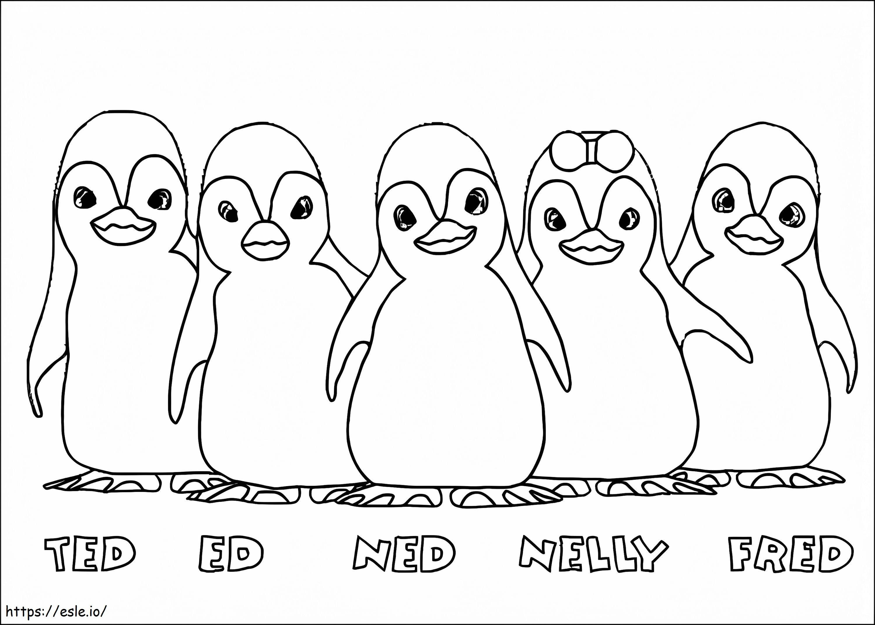 Characters From Ozie Boo 1 coloring page