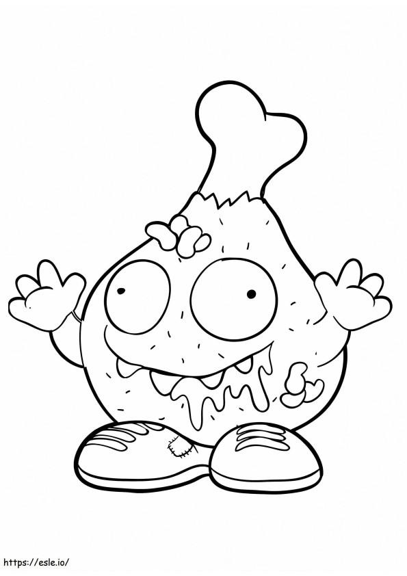Trash Pack To Print coloring page