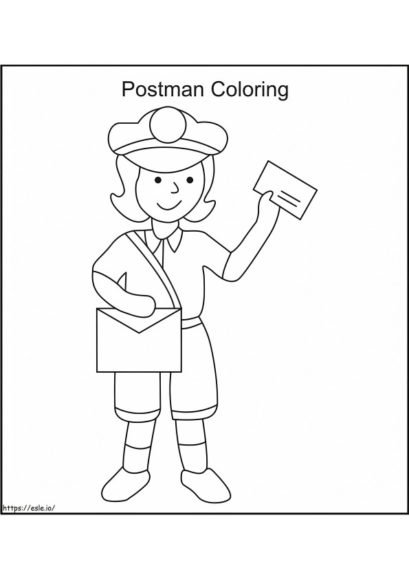 Girl Postman