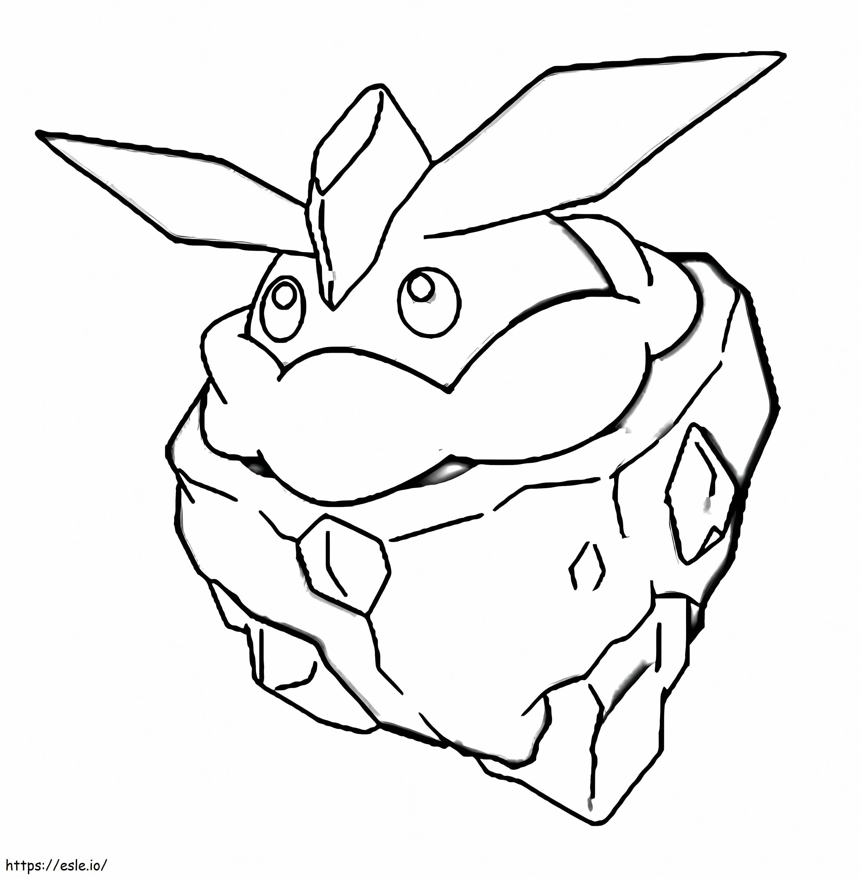 Pokemon Carbink 2 kolorowanka