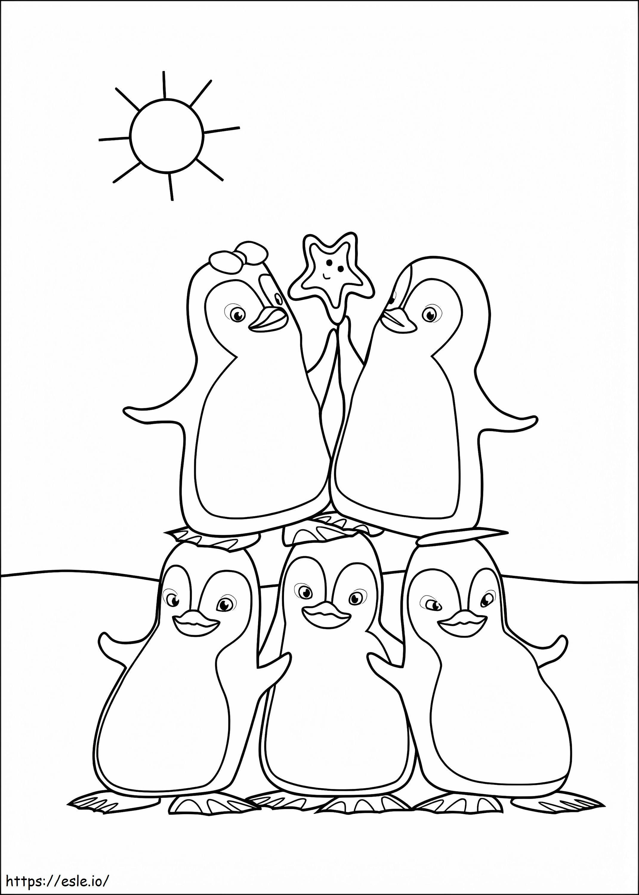 Characters From Ozie Boo coloring page