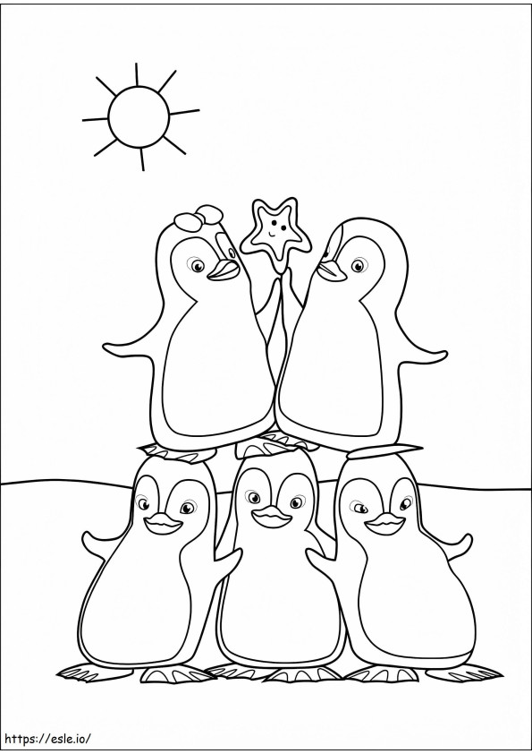 Characters From Ozie Boo coloring page