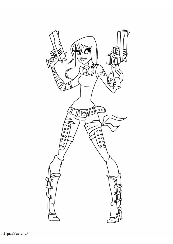 Fortnite 3 768X1024 coloring page