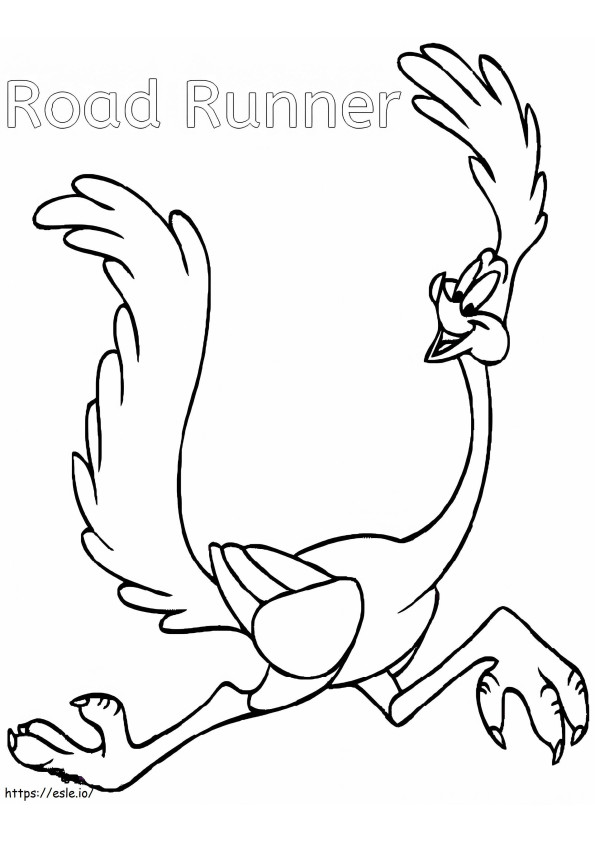 Road Runner 1 coloring page
