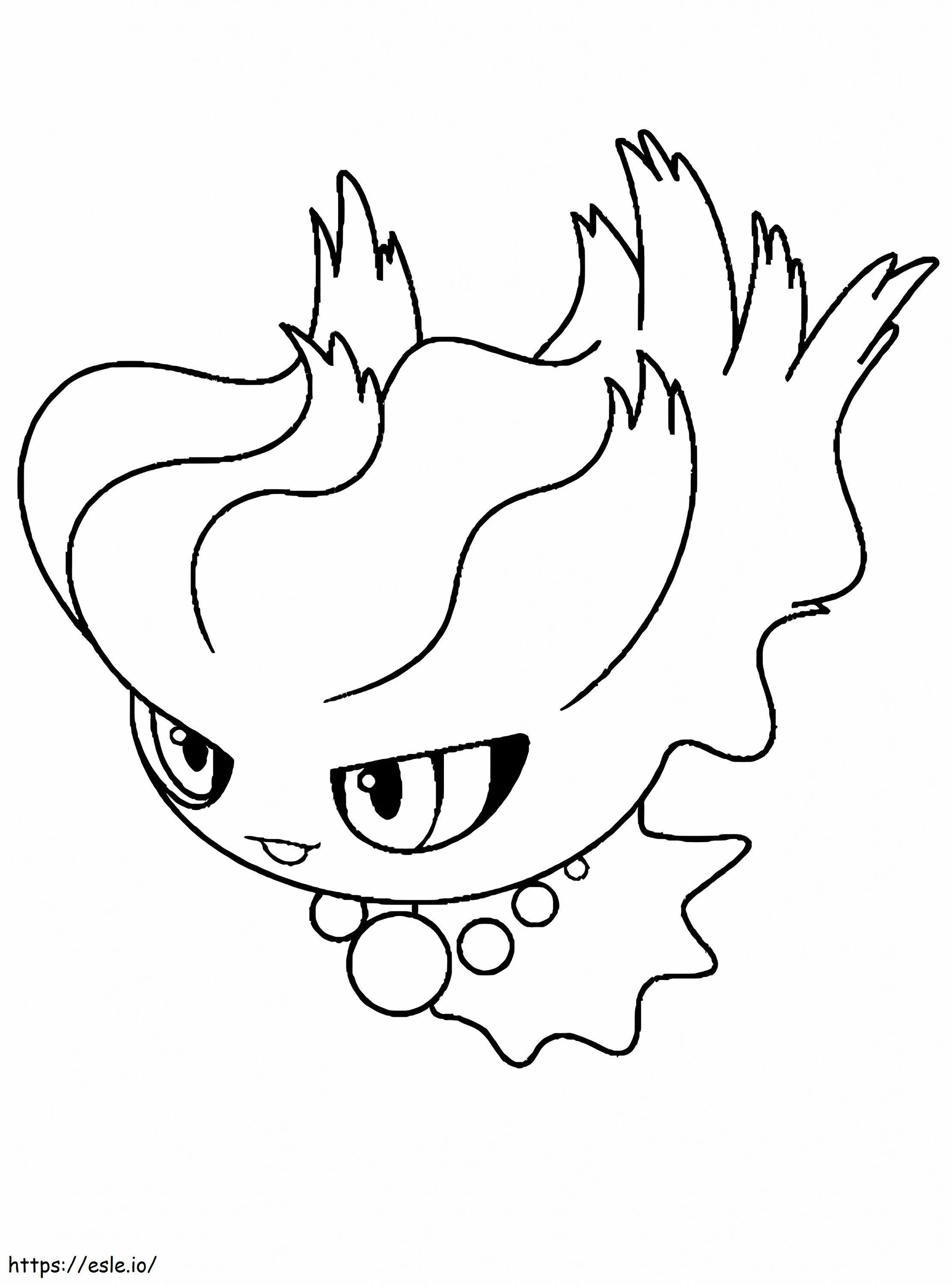Pokémon Misdreavus para colorir