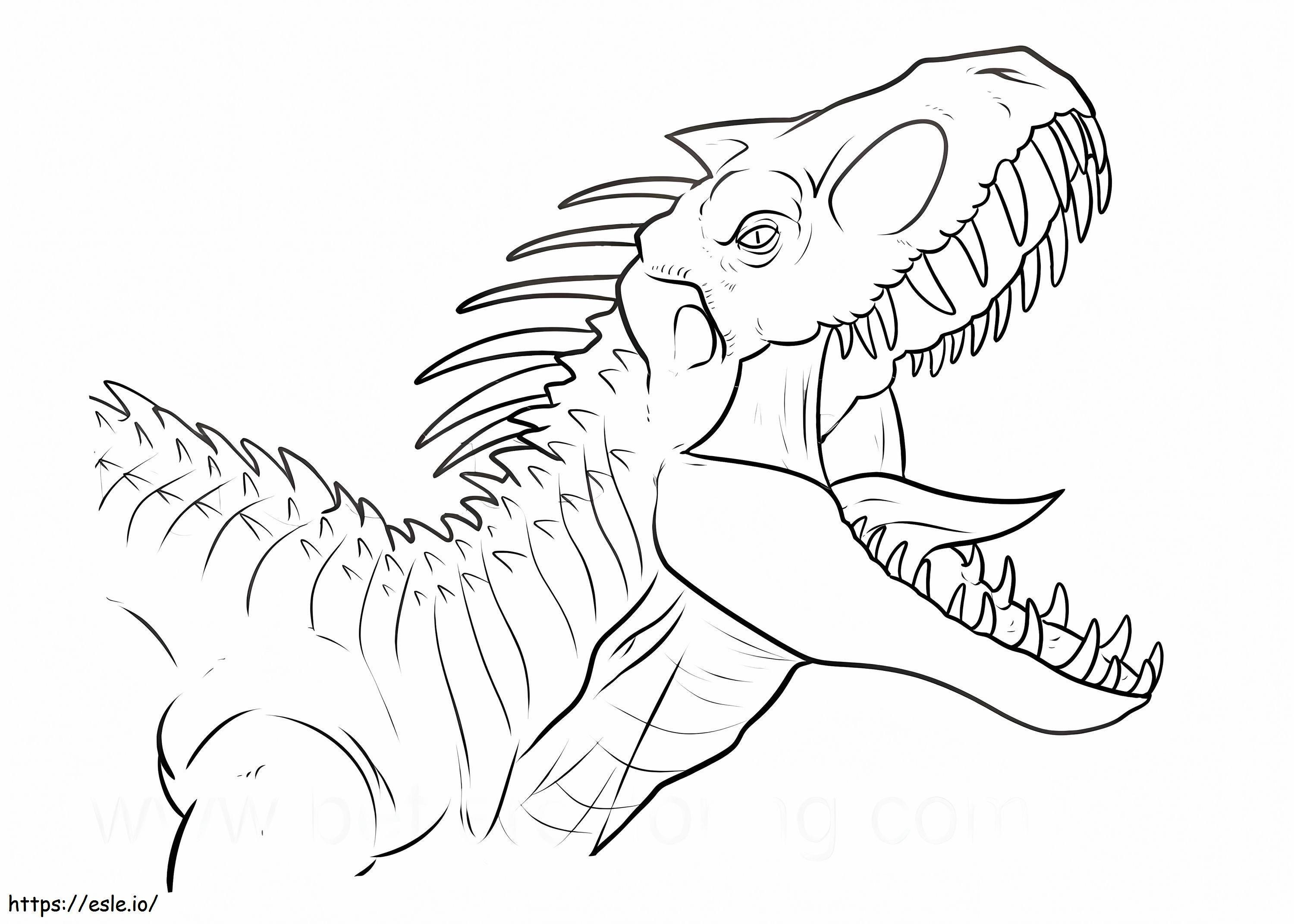 1541206364 Indoraptor From Jurassic World coloring page