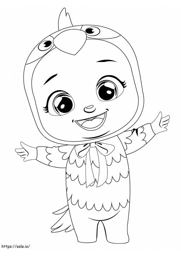 Beak Cry Babies coloring page