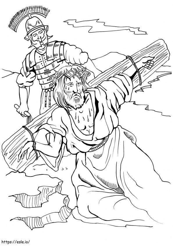 Good Friday 14 coloring page