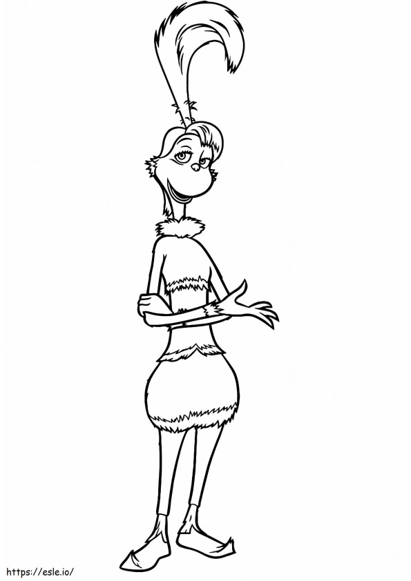 Sally OMalley From Horton Hears A Who coloring page