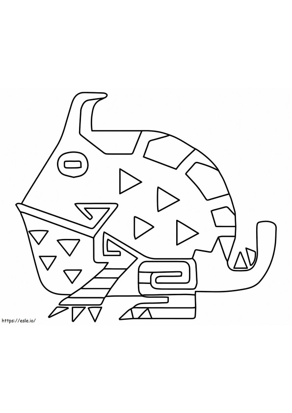 Monster Hunter Prep coloring page
