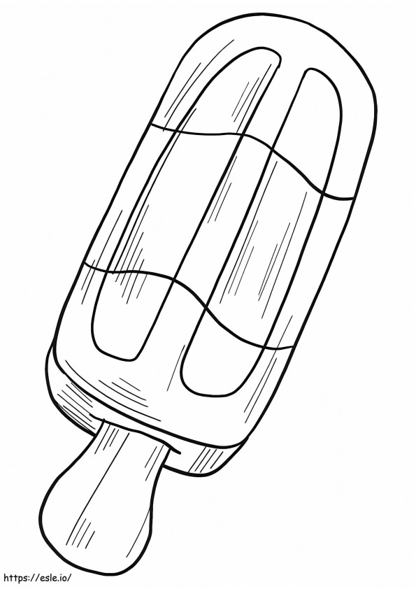 Popsicle For Kid coloring page