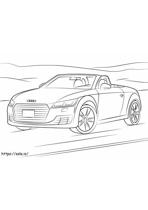1527150974 Audi Tt 2 coloring page