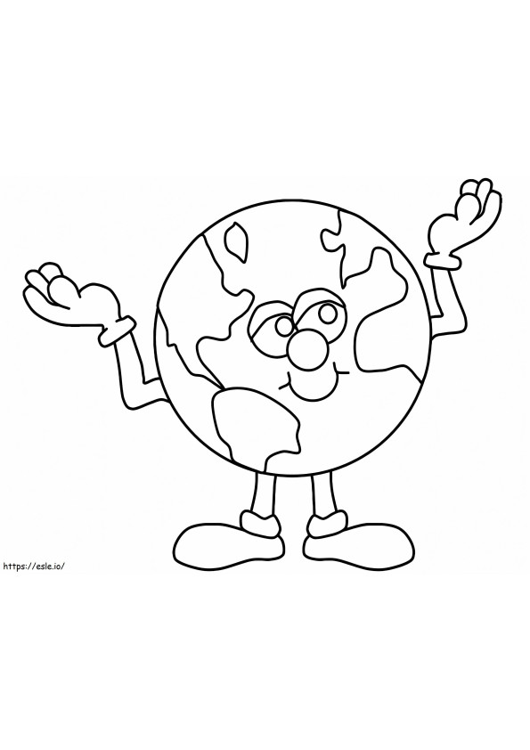 Hymyilevä Pie Earth