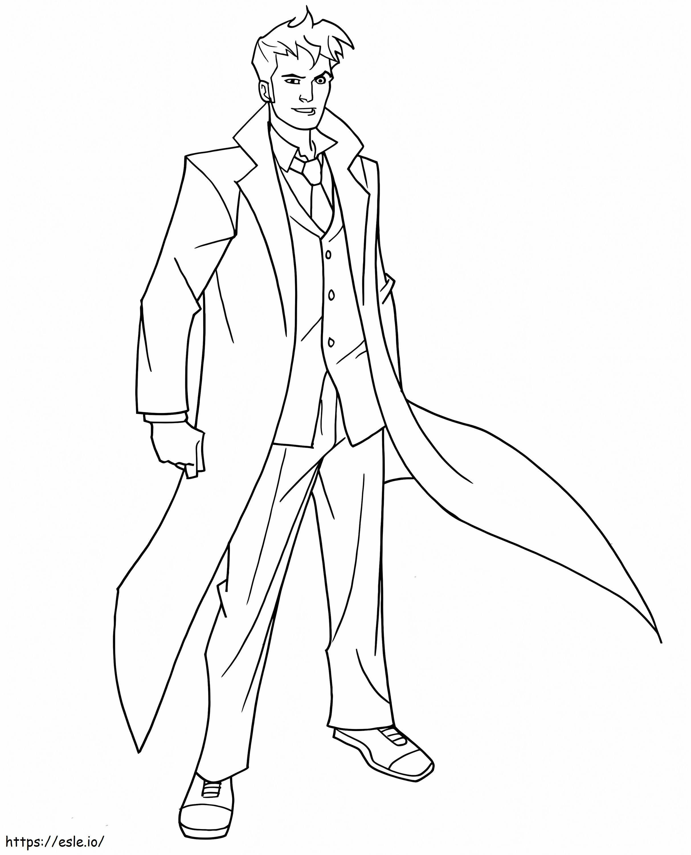 Doctor Who 1 coloring page