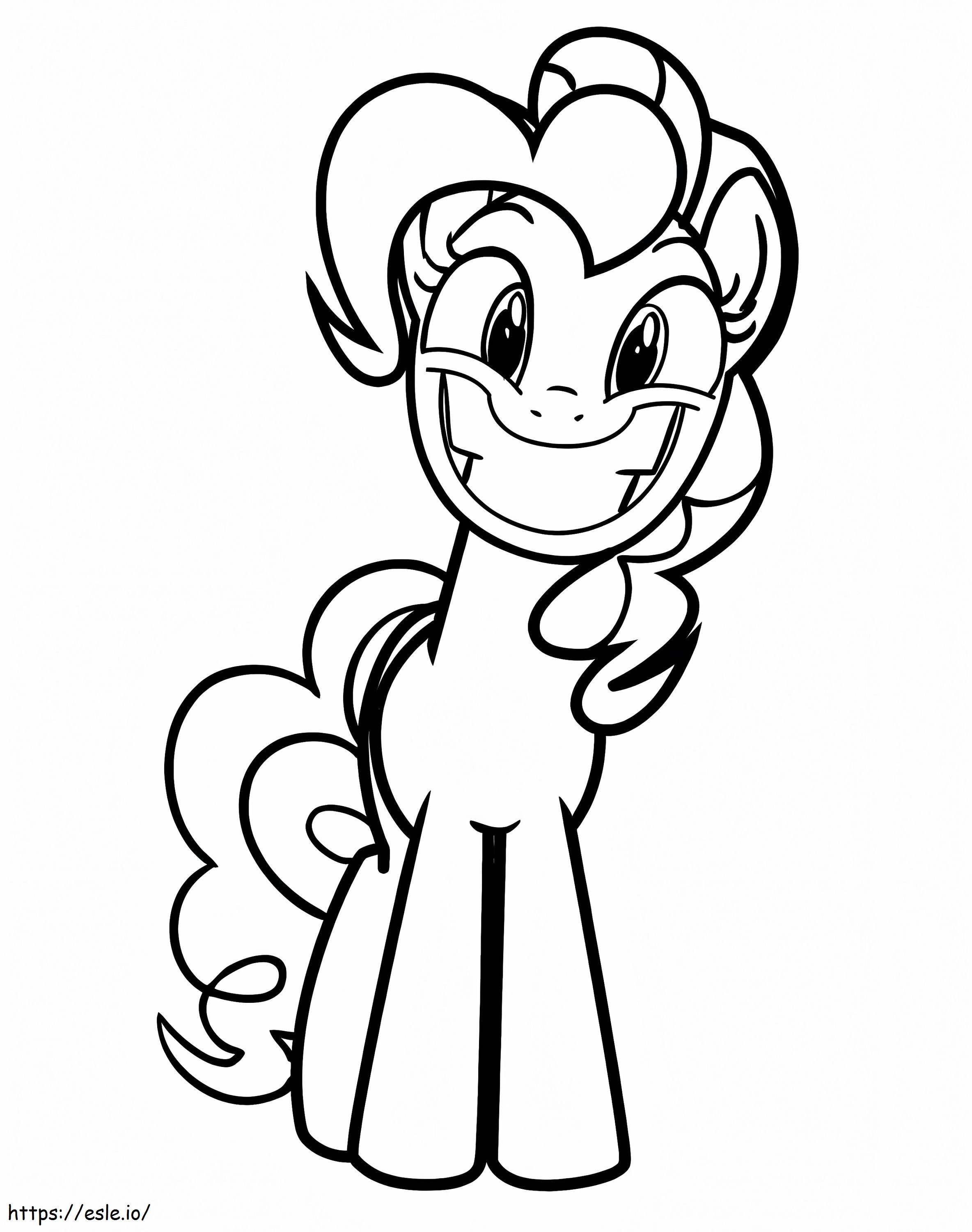 Pinkie Pie Laughing coloring pages