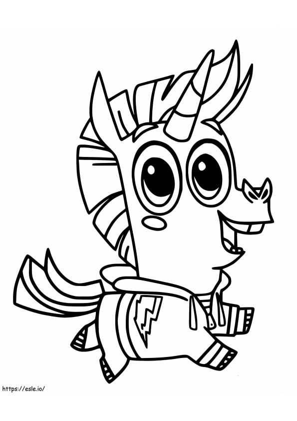 Corn From Corn And Peg coloring page