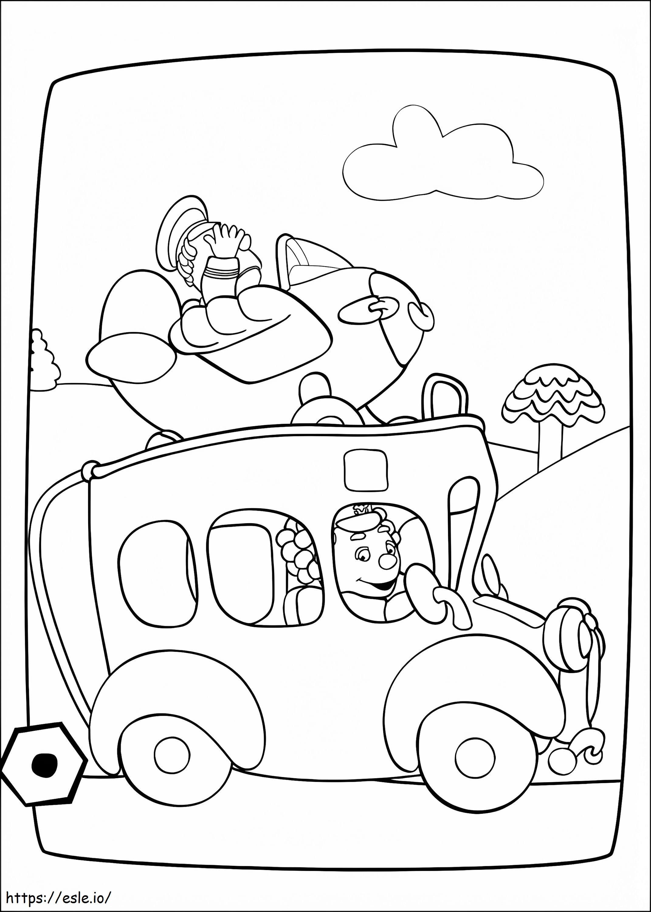 Engie Benjy To Print Coloring Page