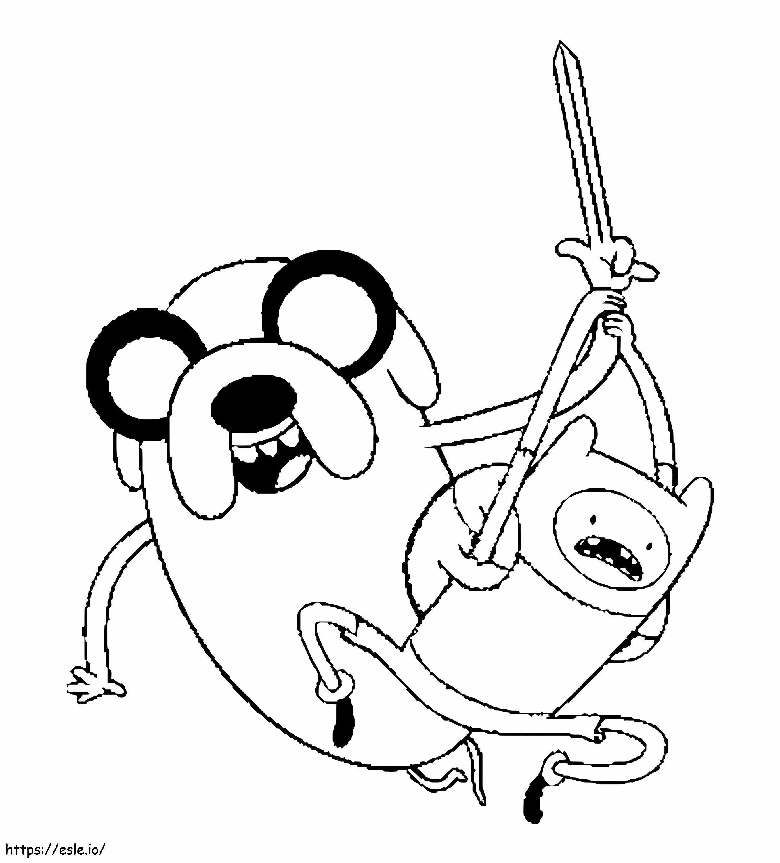 Jake Dan Finn Mendaki Dibuat Gratis Untuk Dicetak