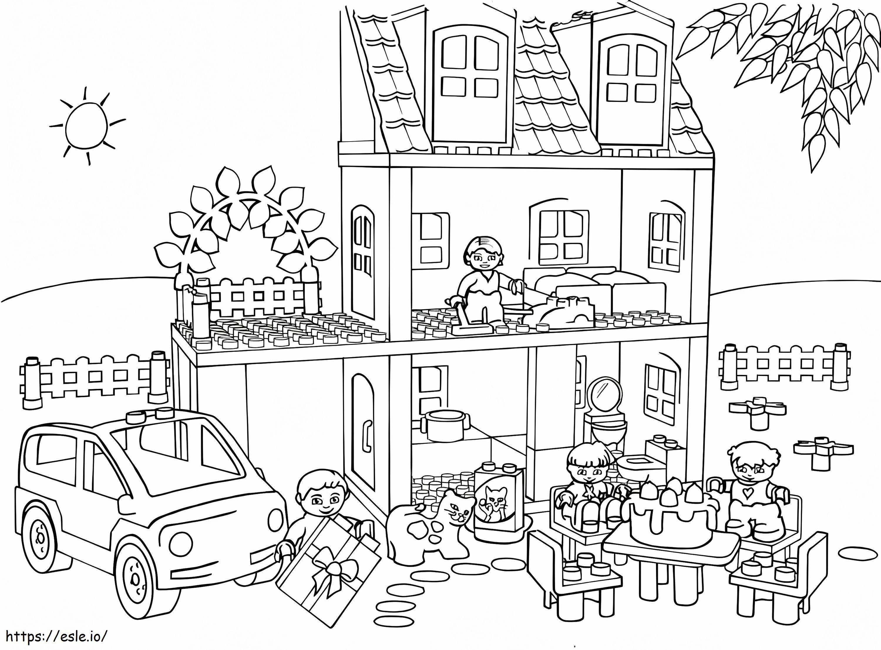 Lego Duplo For Kids coloring page