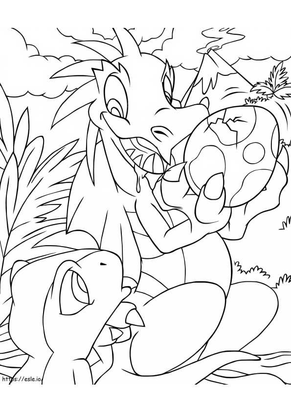 Neopets 3 coloring page