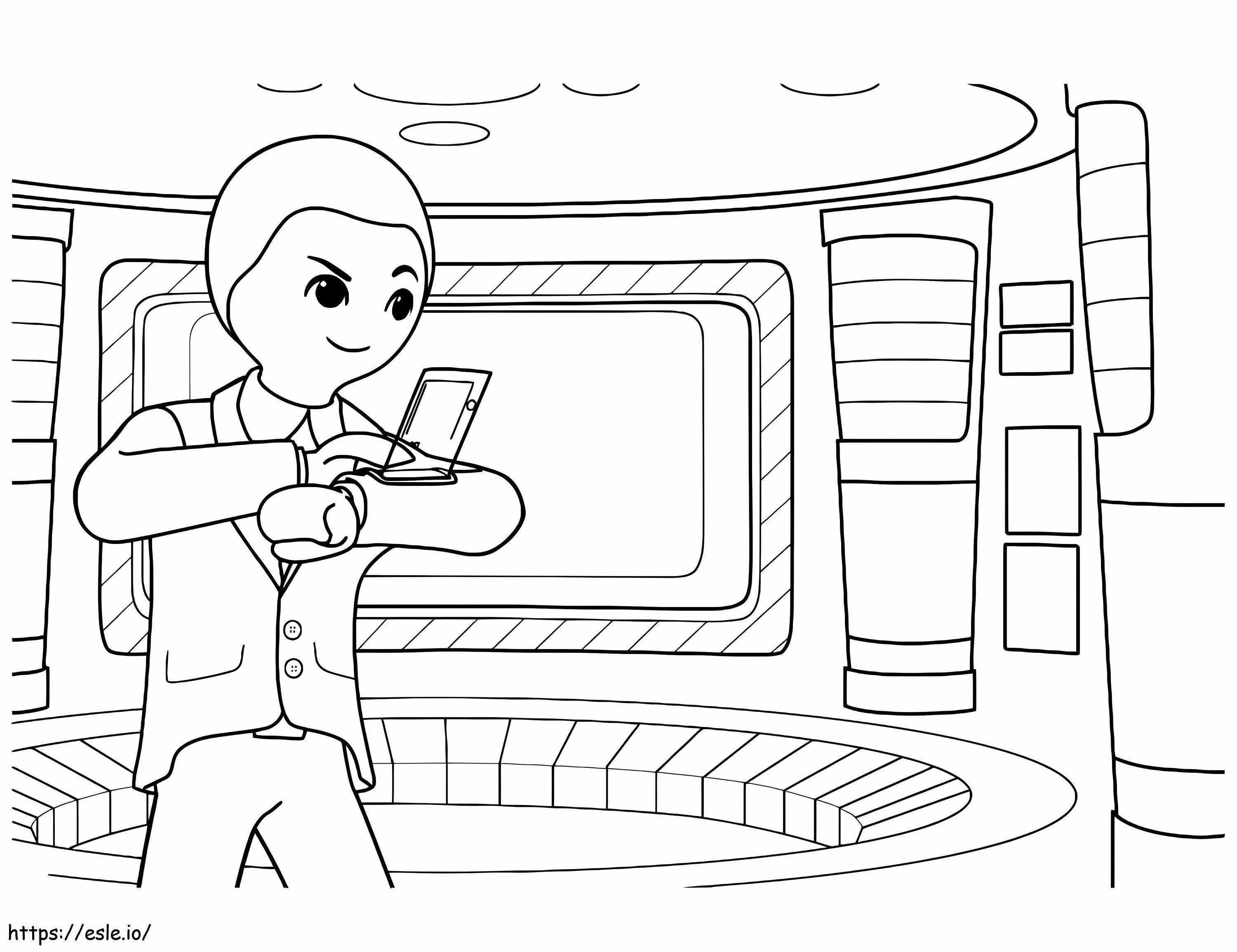 Playmobil 3 coloring page