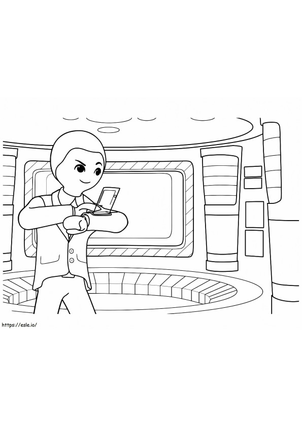 Playmobil 3 coloring page