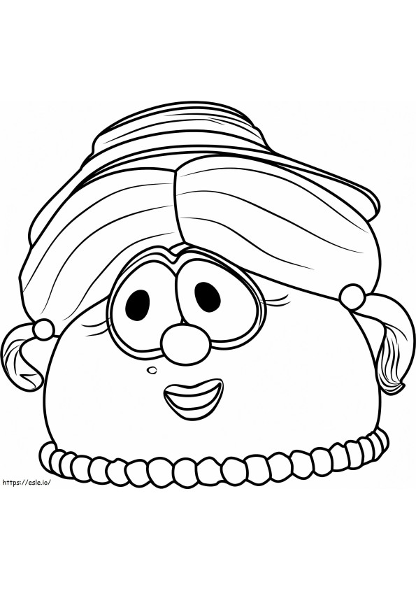 1531363816 Madame Blueberry A4 coloring page