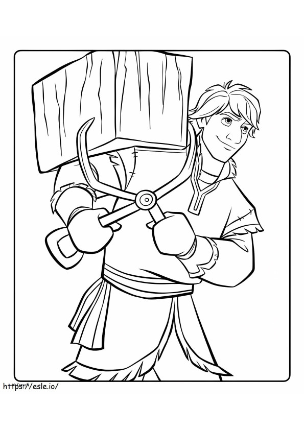 Kristoff With Wood