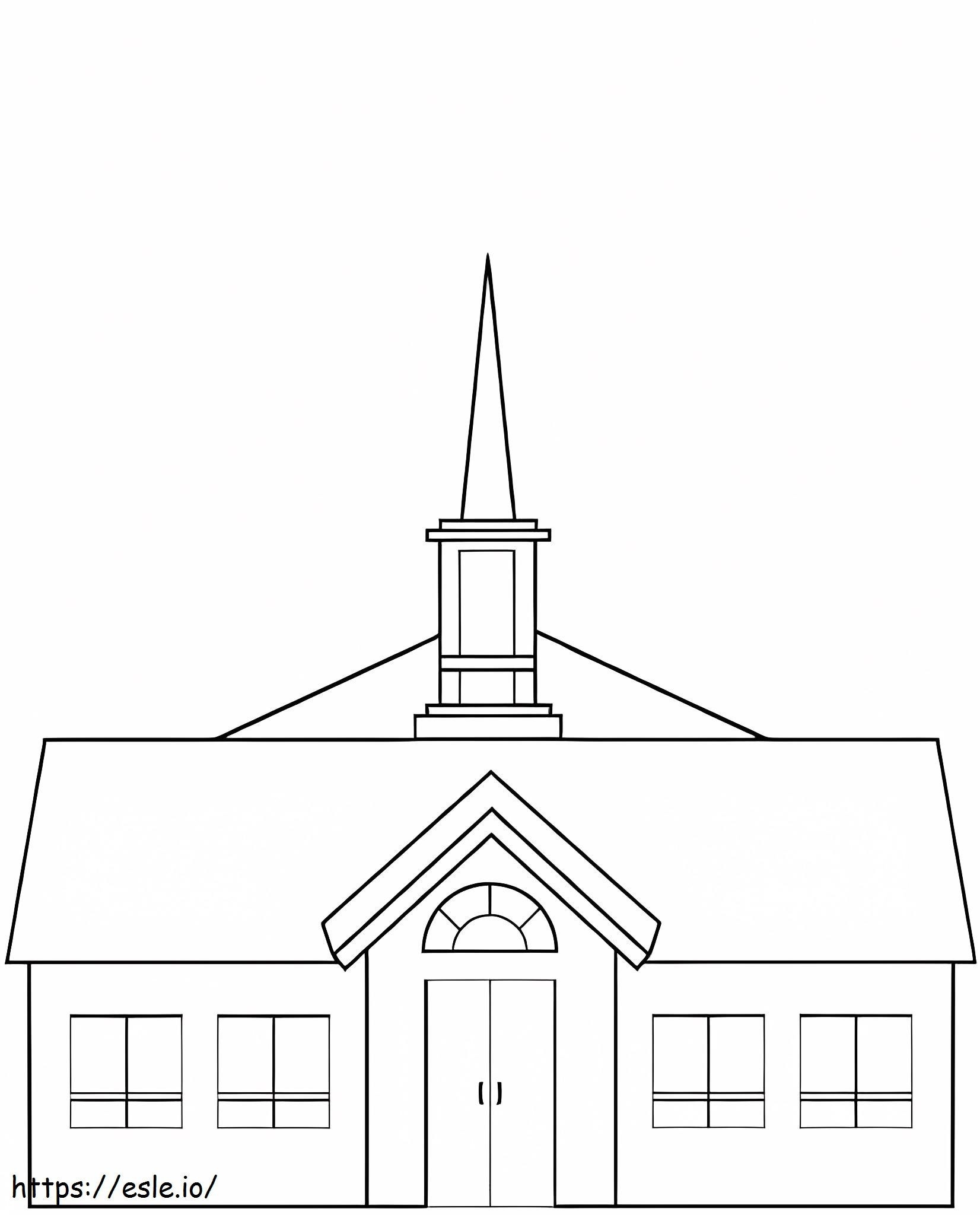 Robbygurl S Creations Mi Iglesia coloring page