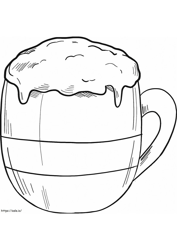 Print Hot Chocolate coloring page