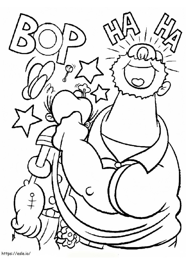 Bluto frappe Popeye