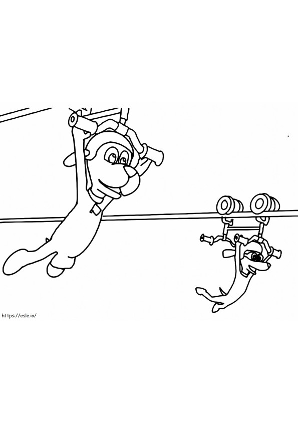 Go Dog Go 4 coloring page