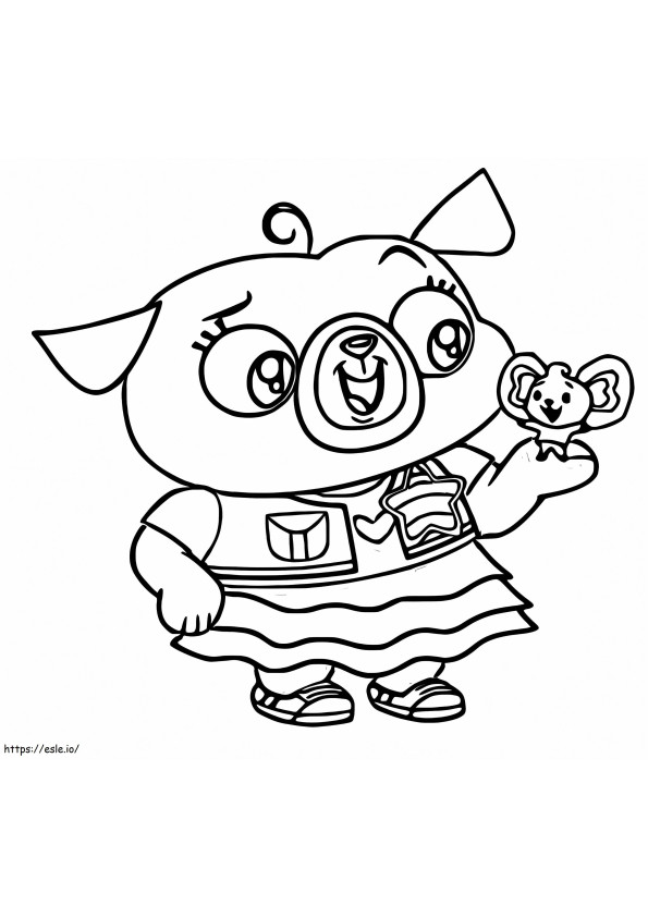Chip And Potato Cute coloring page
