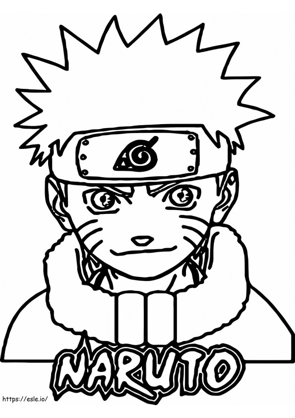 Csodálatos Naruto kifestő