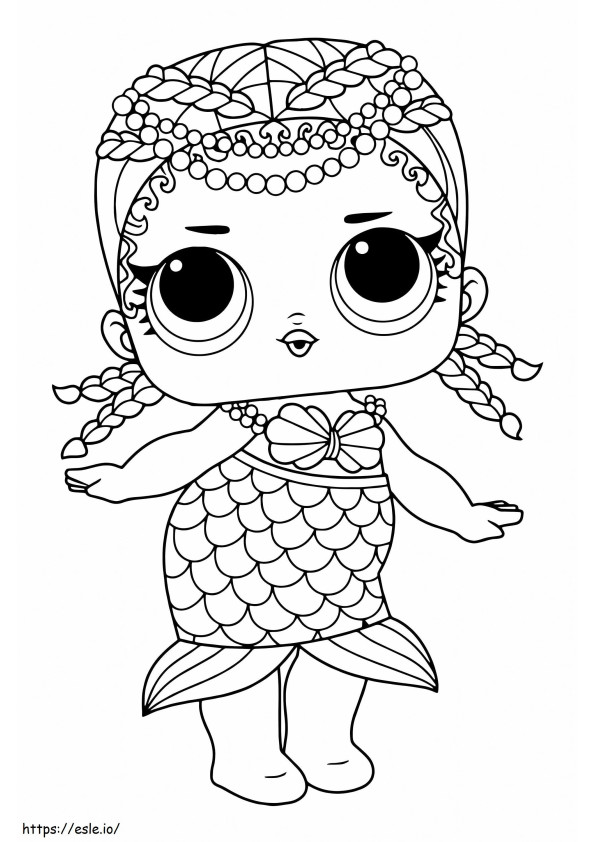 Lol Doll 11 coloring page