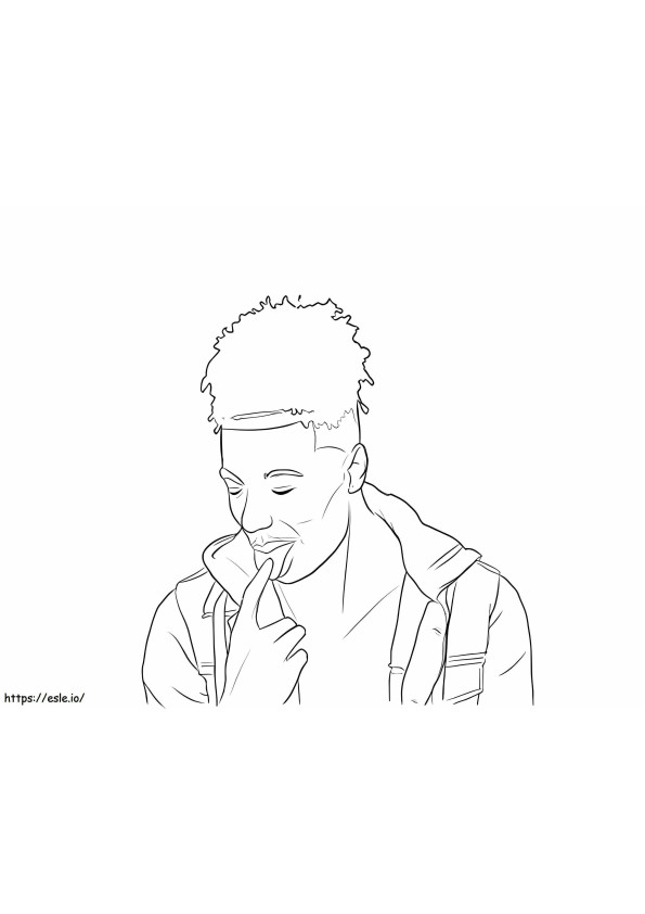 Blueface 3 Coloring Pages