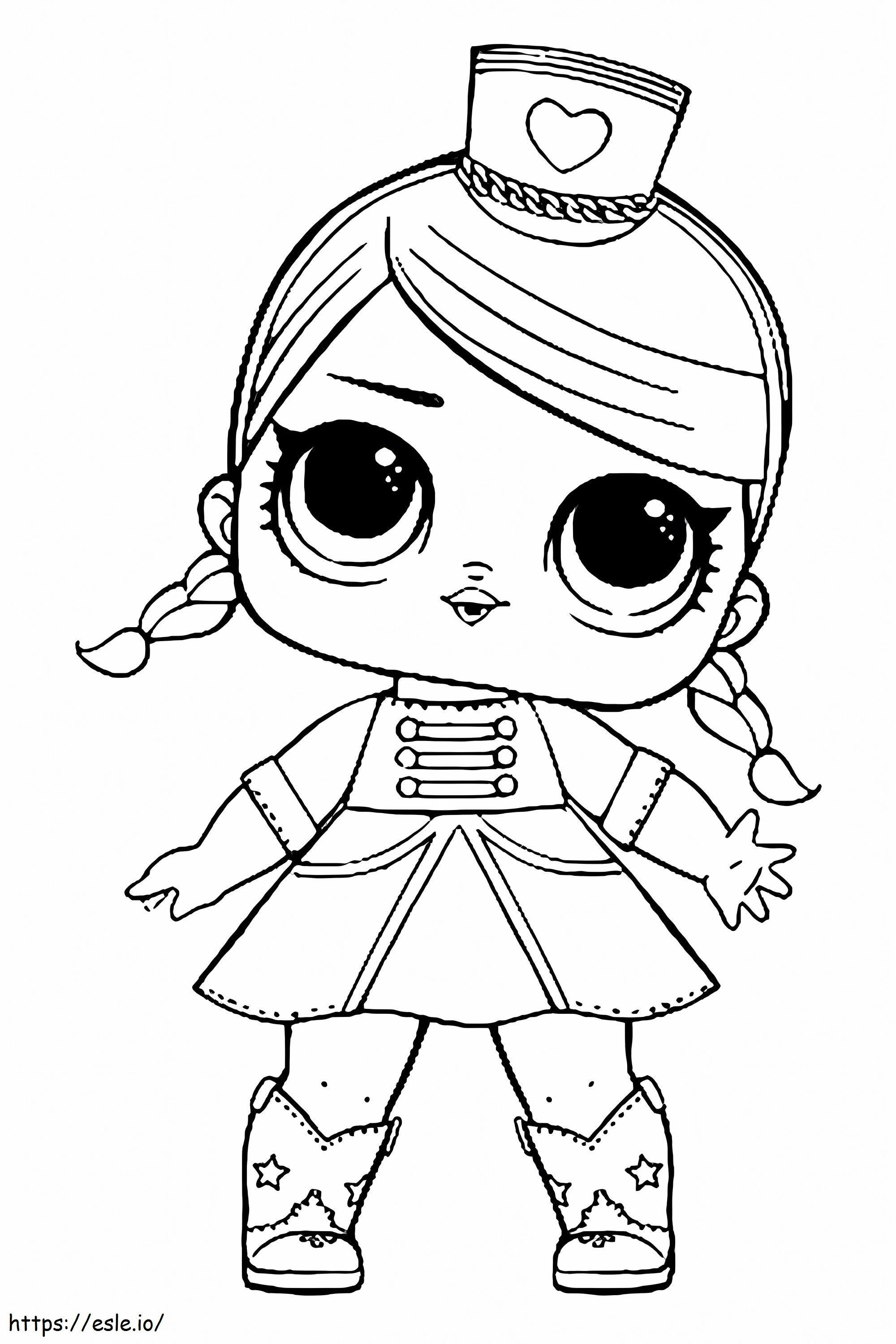 Lol Doll 12 coloring page