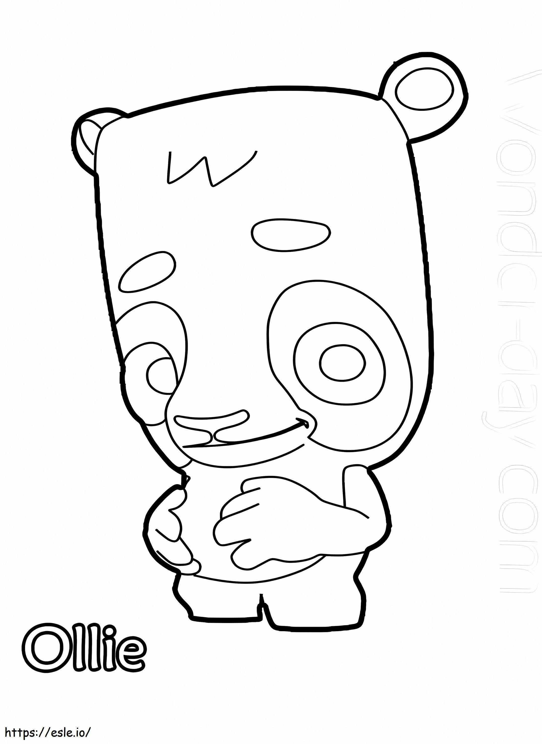 Ollie Zooba coloring page