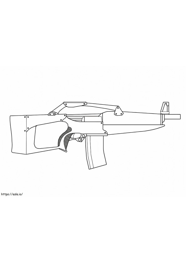 Call Of Duty Weapons coloring page